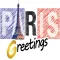 Greetings stickers by drop sound