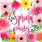 Watercolor Spring Flower Party