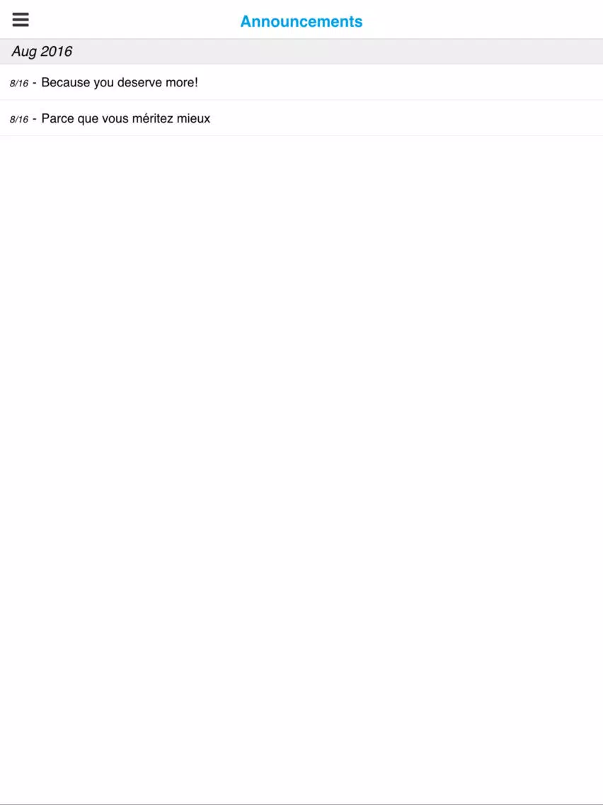Kinshasa Christian School iPad Screenshots
