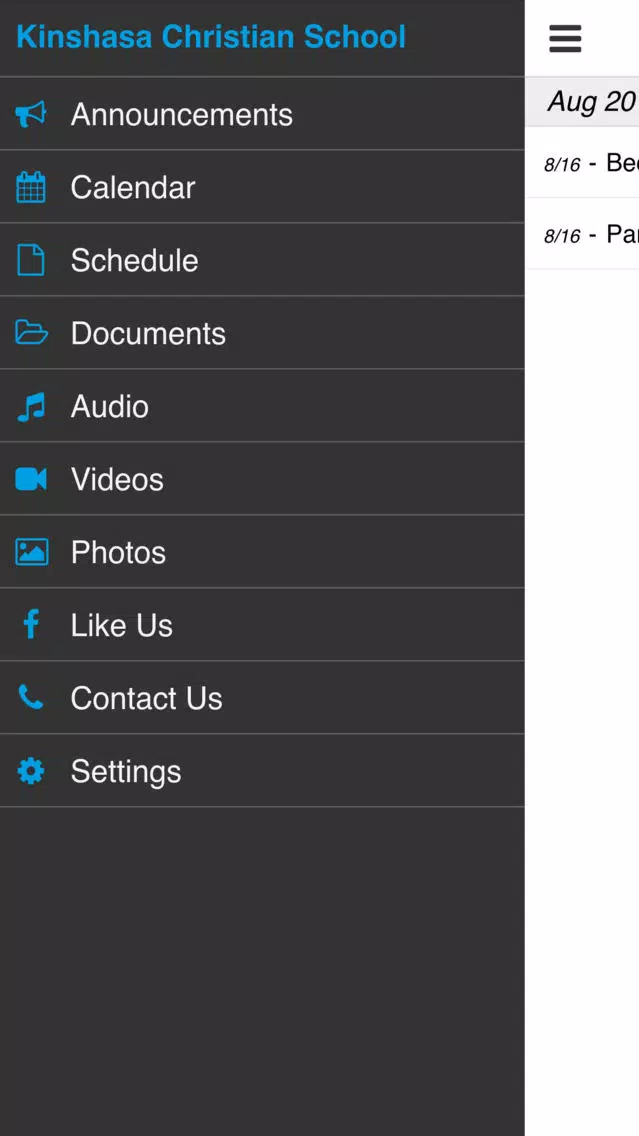 Kinshasa Christian School Screenshots