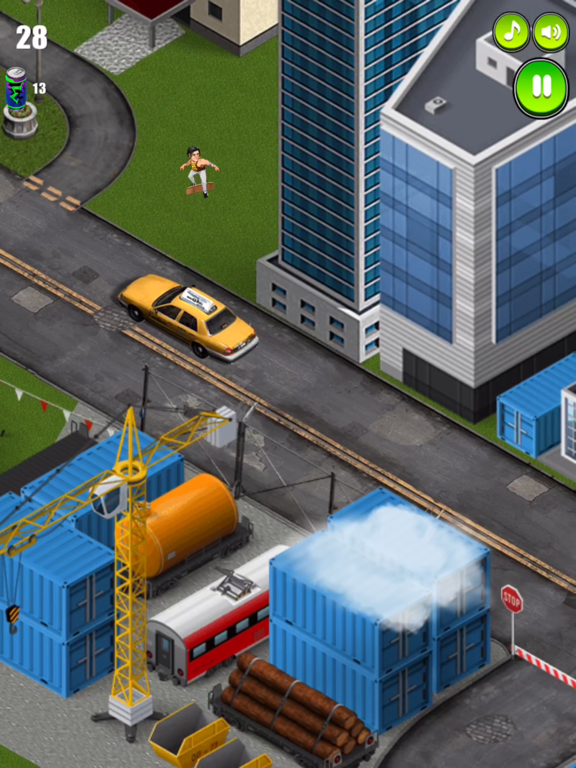 Tangkapan layar Grind City: Skateboard fun iPad 