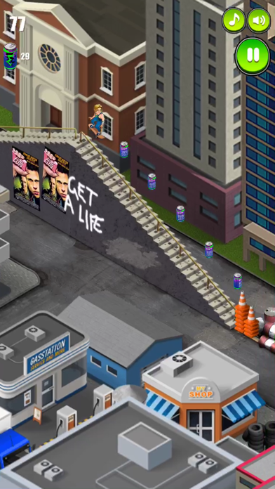 Tangkapan layar Grind City: Skateboard fun