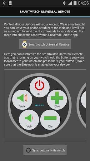 Smartwatch Universal Remote Screenshots
