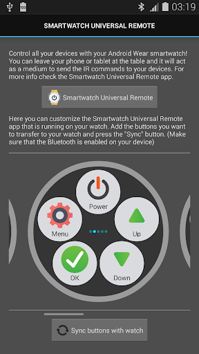 Smartwatch Universal Remote Screenshots