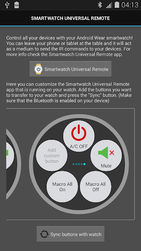 Smartwatch Universal Remote Screenshots