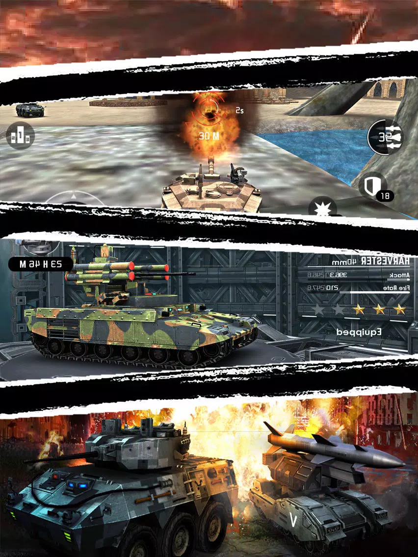 Zrzuty ekranu Iron Storm - 3D Tank Battle iPad 