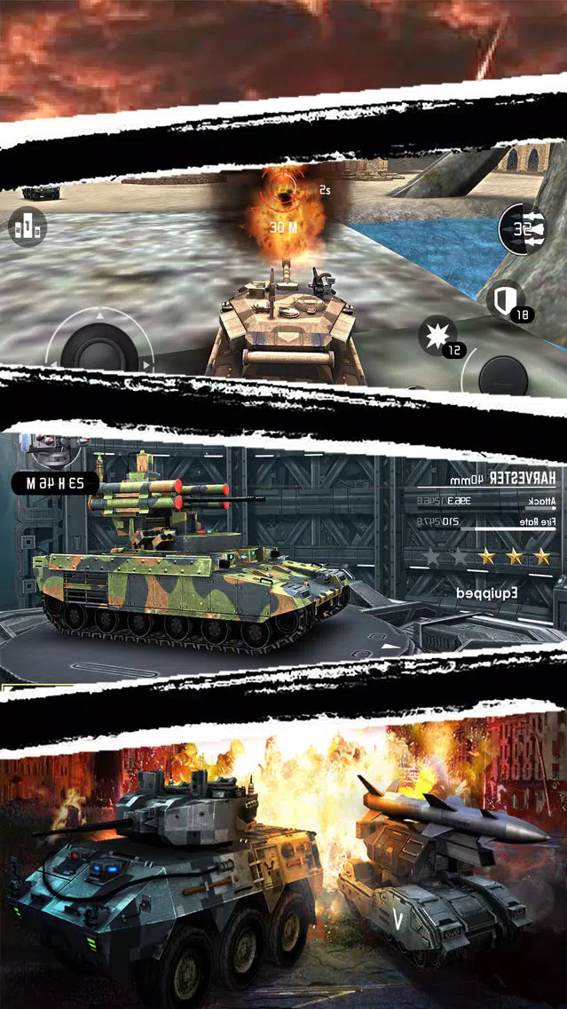 Zrzuty ekranu Iron Storm - 3D Tank Battle