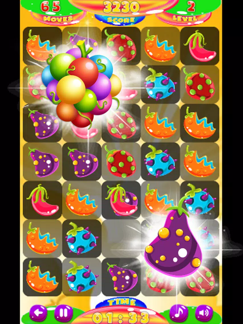 Fruits splash monster iPad Screenshots