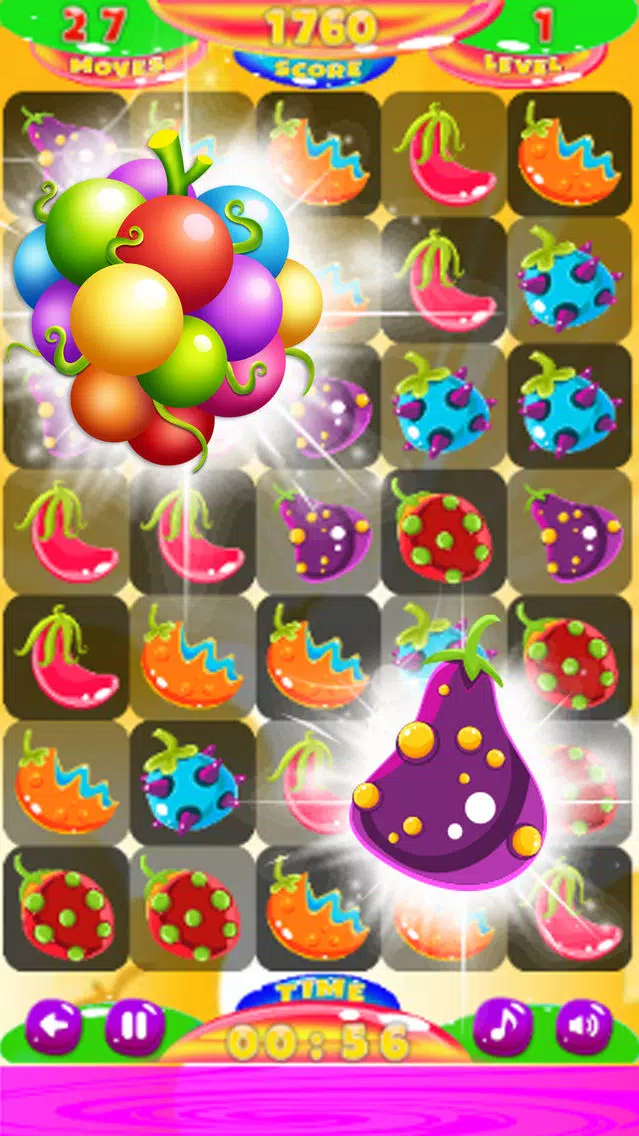 Fruits splash monster Screenshots