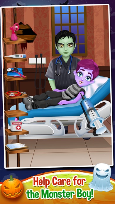 Mommy's Monster Pet Newborn Baby Doctor Salon - my new born spa care games! Screenshots
