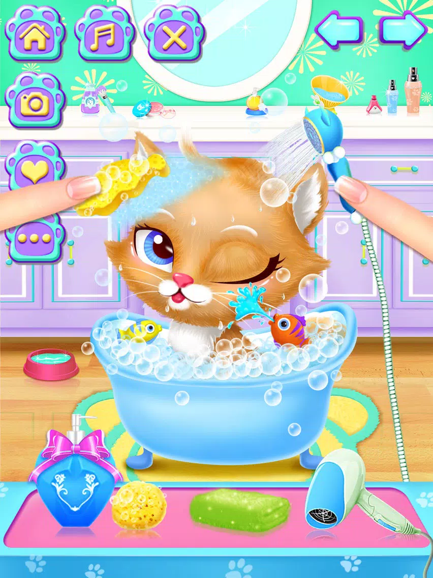 Pet Vet Birthday Party Games iPad Screenshots