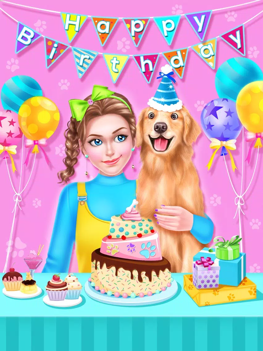 Pet Vet Birthday Party Games iPad Screenshots