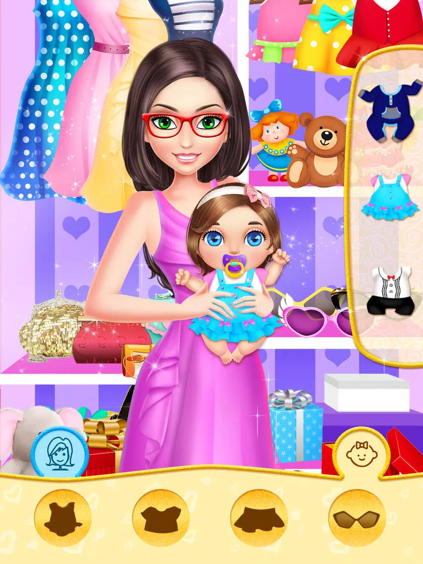 Teacher & Newborn Baby Story - School Babysitting Fun iPad Screenshots