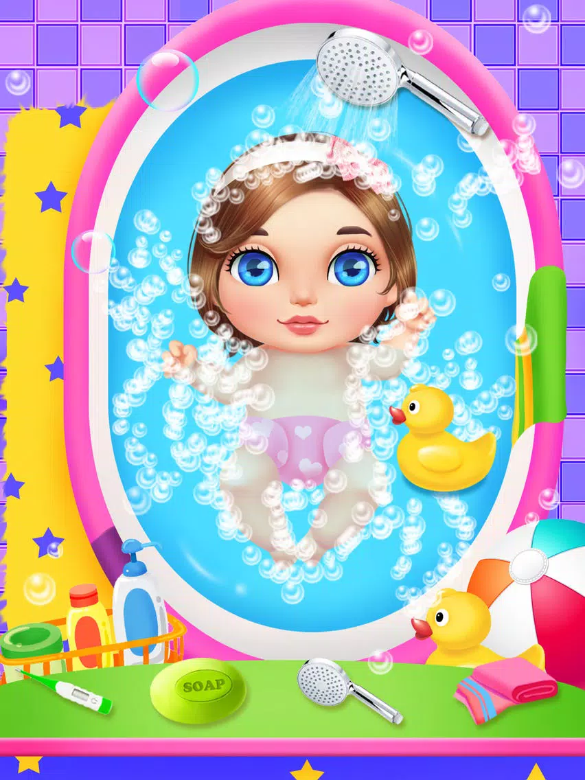 Teacher & Newborn Baby Story - School Babysitting Fun iPad Screenshots