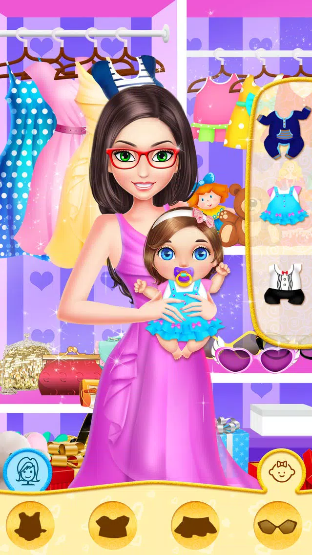 Teacher & Newborn Baby Story - School Babysitting Fun Screenshots