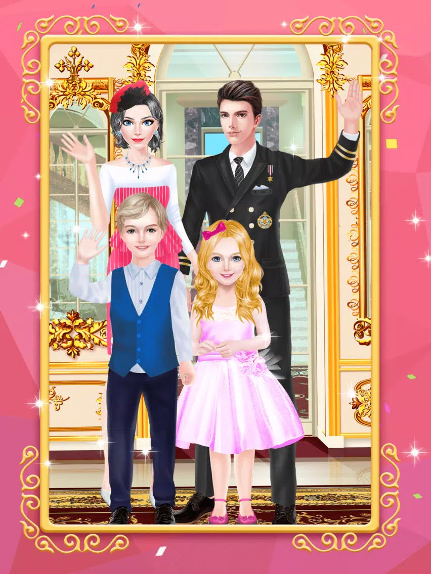 Princess Fashion - Royal Family Salon: SPA, Makeup & Makeover Game for Girls iPad Screenshots