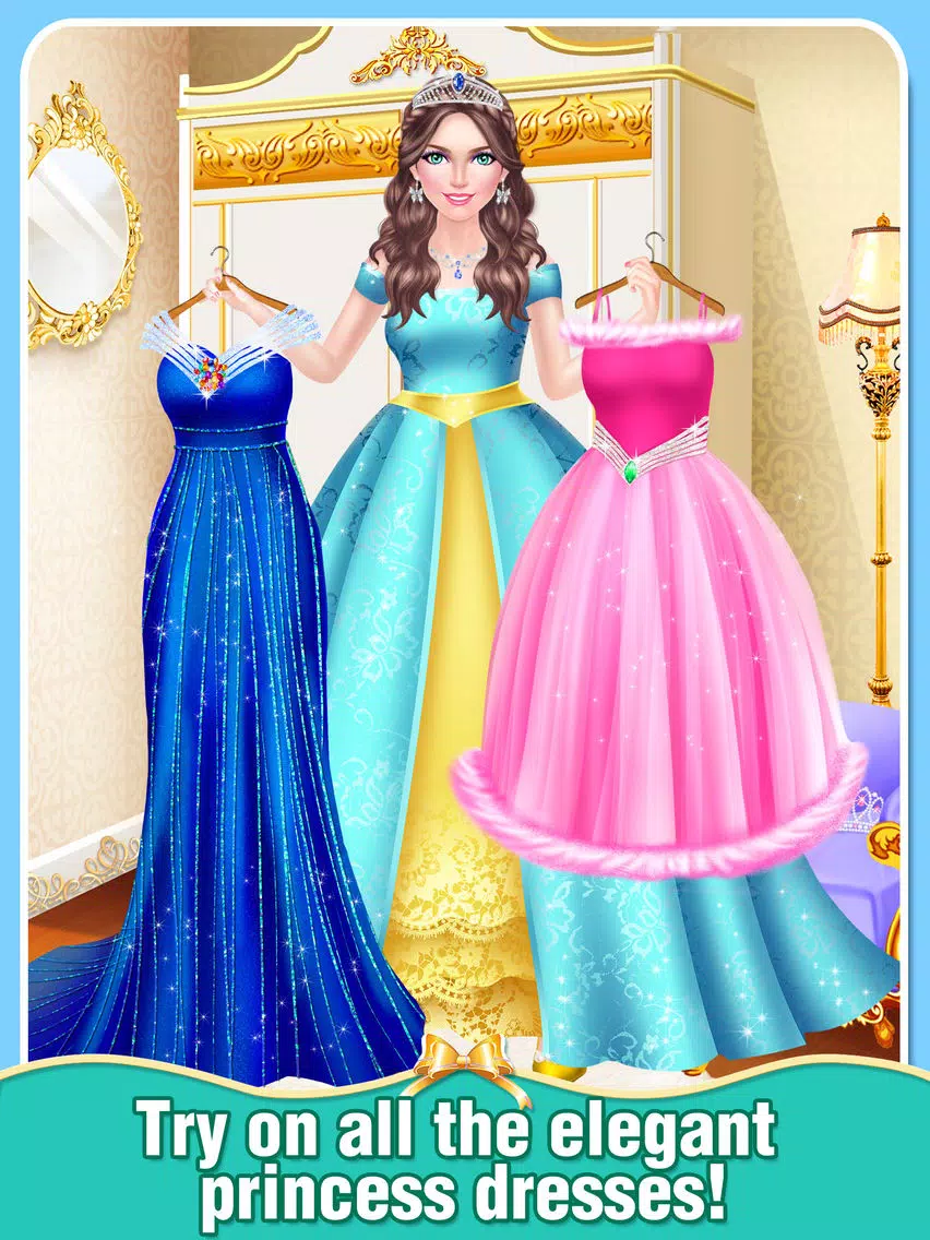 Royal Family Winter Salon - Snow Princess Makeover iPad Screenshots