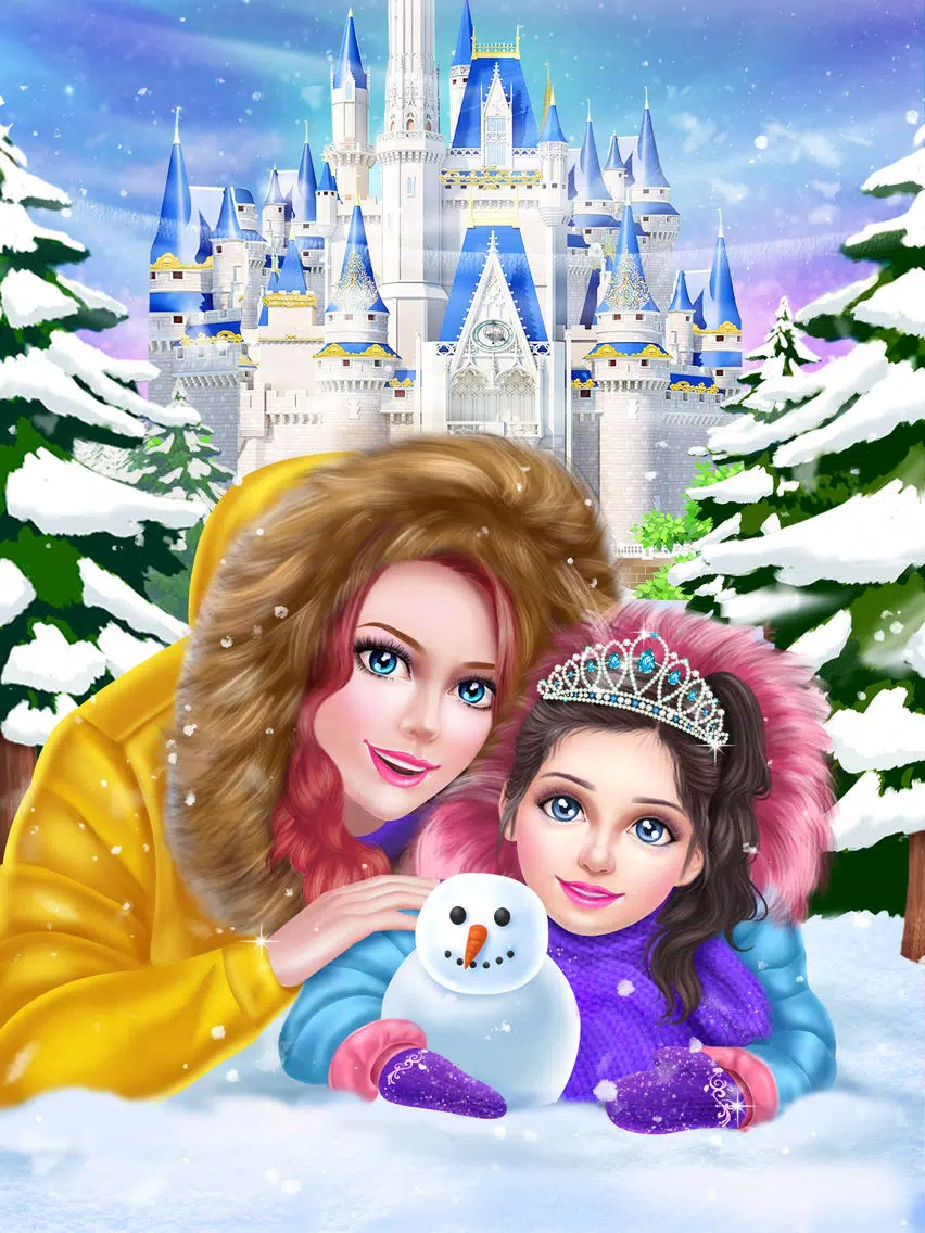 Royal Family Winter Salon - Snow Princess Makeover iPad Screenshots