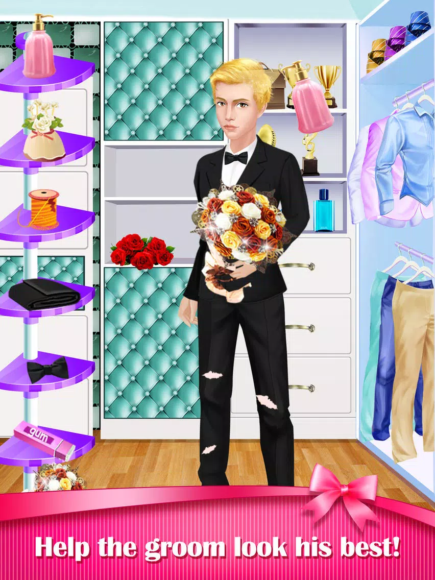 Mom and Dad's Love Story - Wedding Makeover & Baby Care Game iPad Screenshots