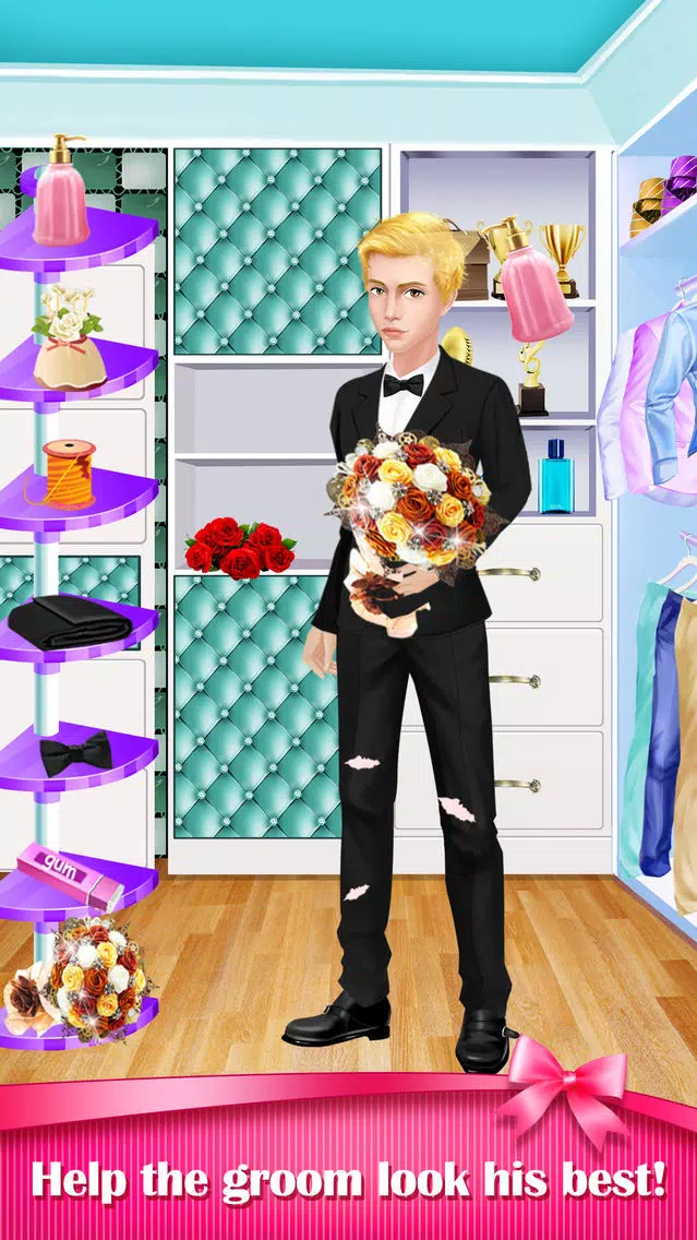 Mom and Dad's Love Story - Wedding Makeover & Baby Care Game Screenshots