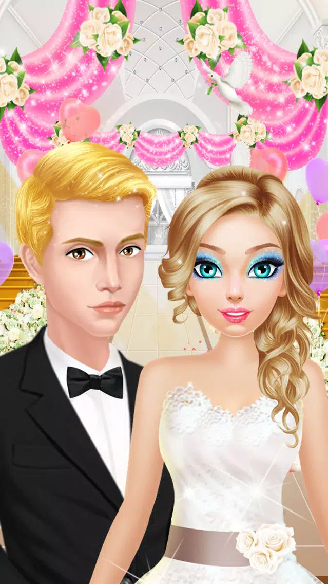 Mom and Dad's Love Story - Wedding Makeover & Baby Care Game Screenshots