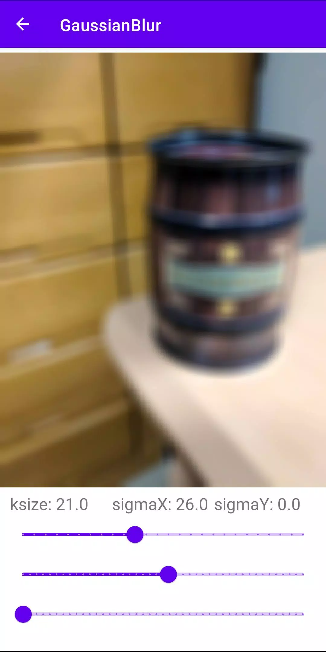 OpenCV Image Process Screenshots
