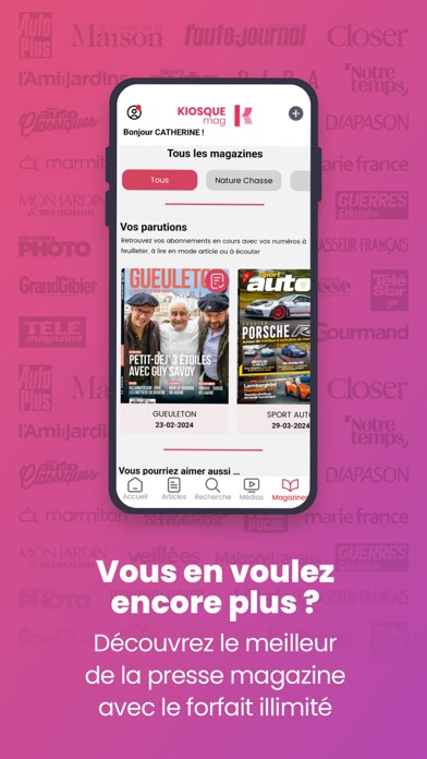 Kiosque Mag应用截图