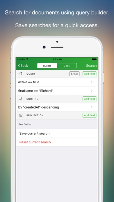 MongoLime - manage databases Screenshots