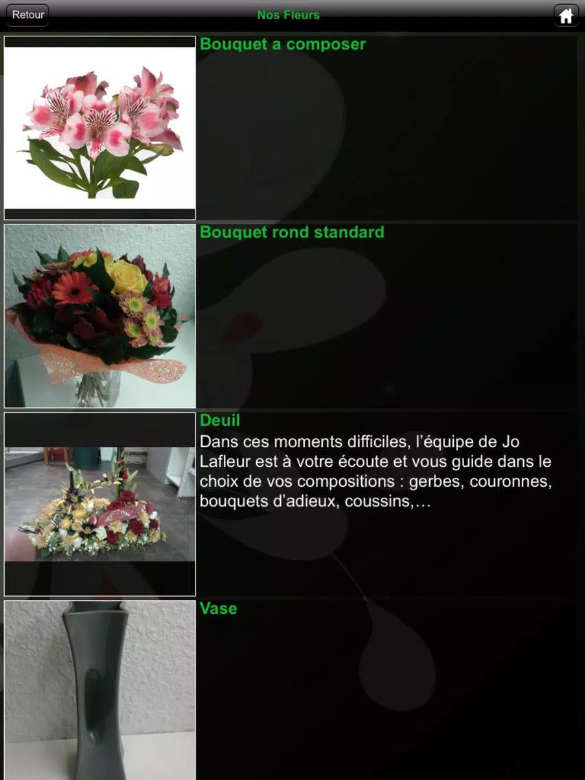 Jo Lafleur iPad Screenshots