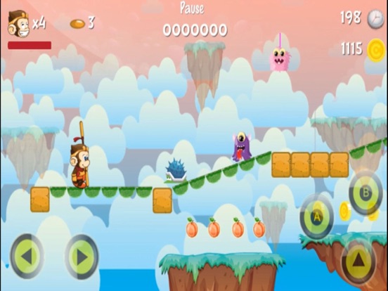 Capturas de tela do Monkey King Journey iPad 
