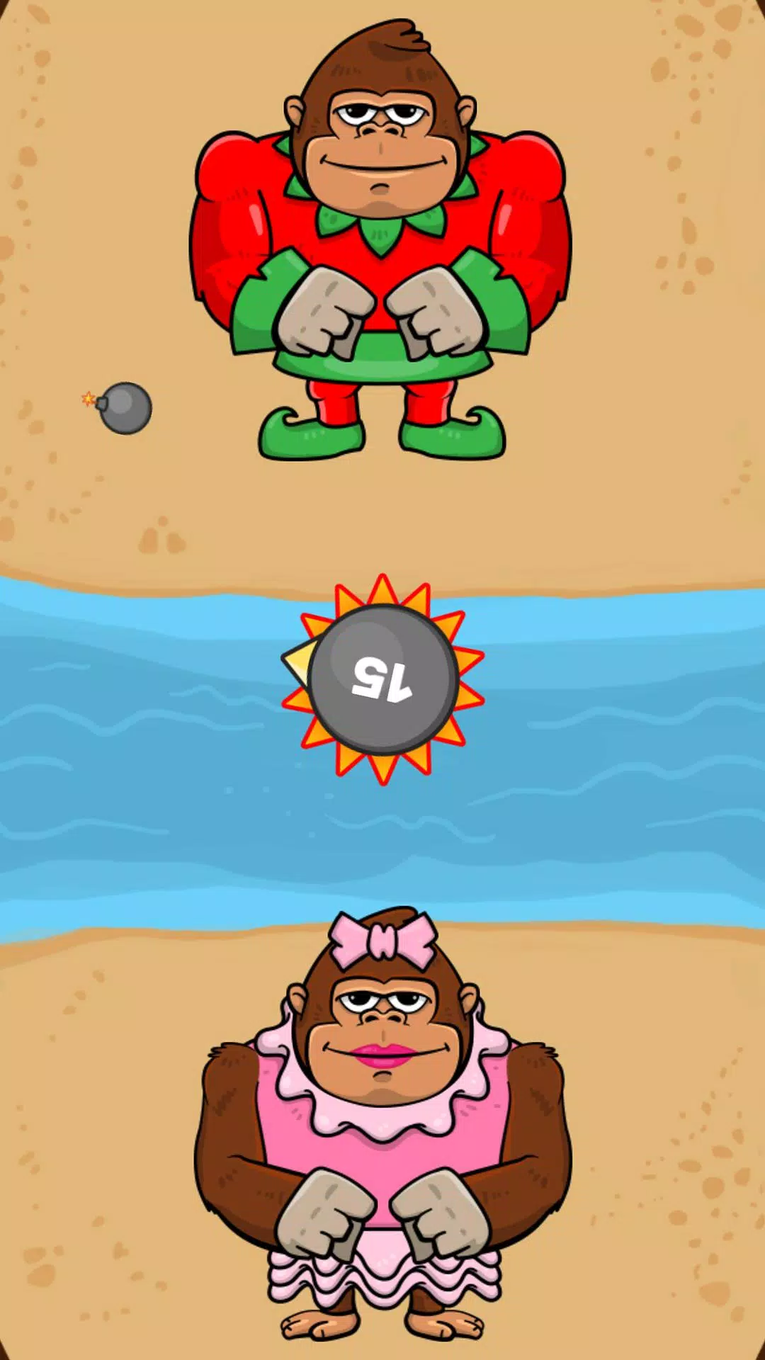 Tangkapan layar Monkey King Banana Games
