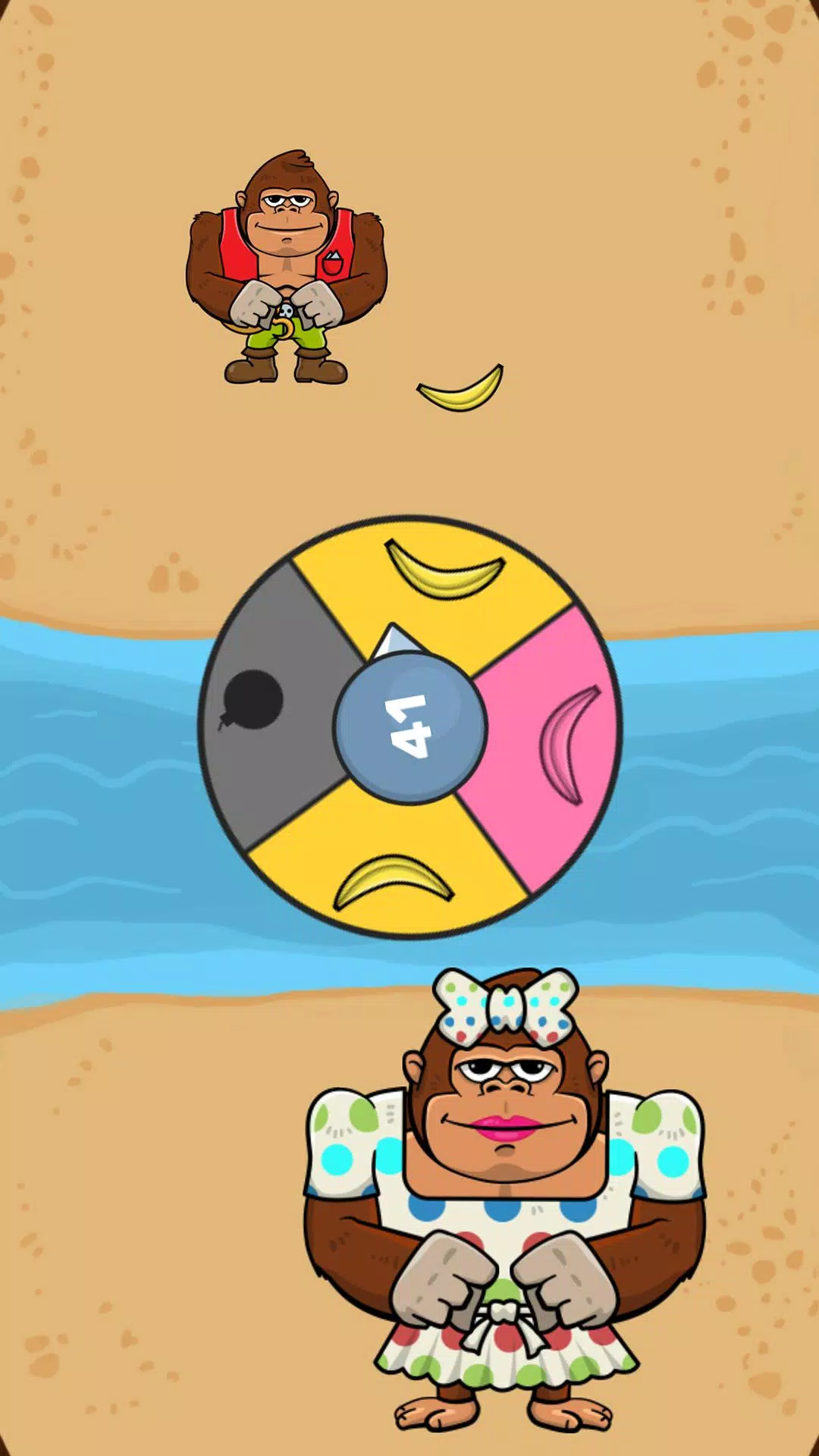 Tangkapan layar Monkey King Banana Games
