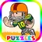Sports jigsaw puzzle preschool educational games