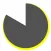 Circle timer - pie chart timer