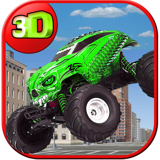 Monster Truck Racing Stunts 3D