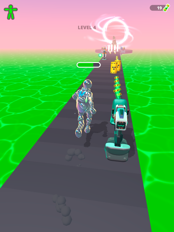 Captures d'écran de Monsters Lab - Freaky Running iPad 