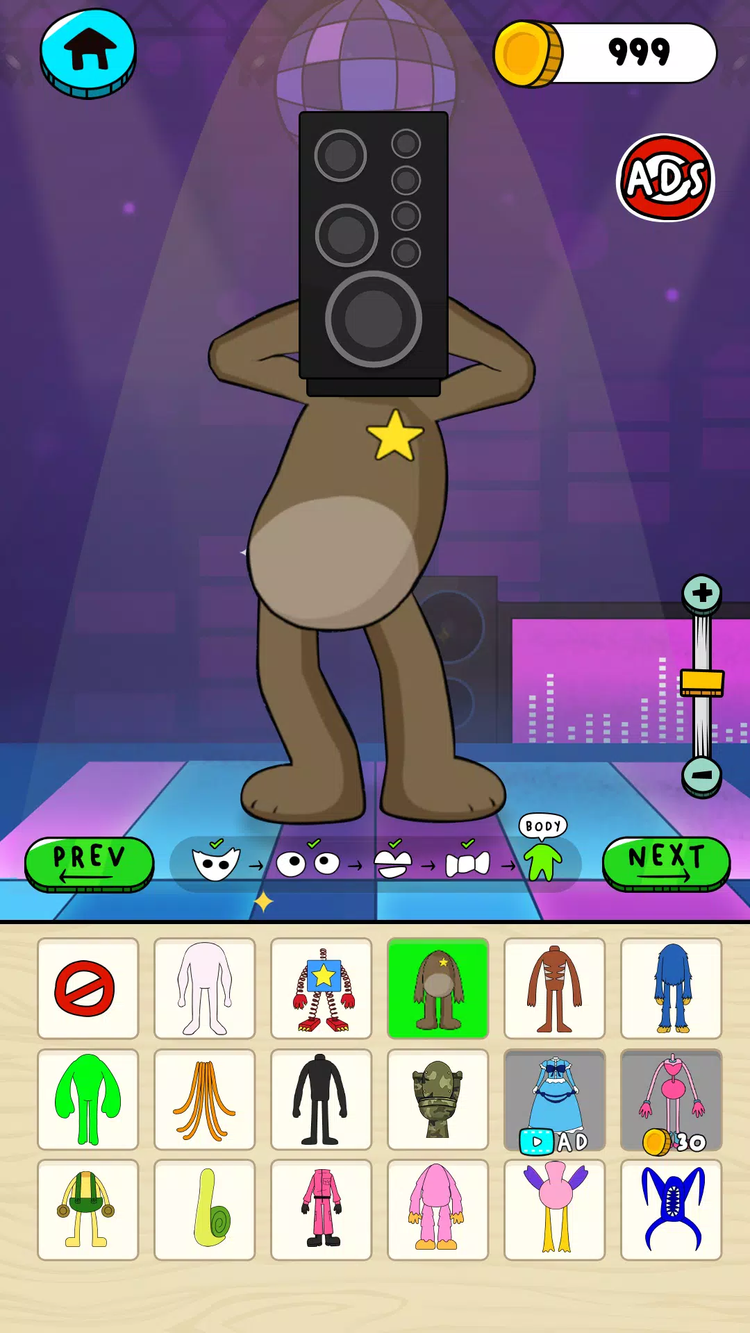 Monster Makeover, Mix Monsters Screenshots
