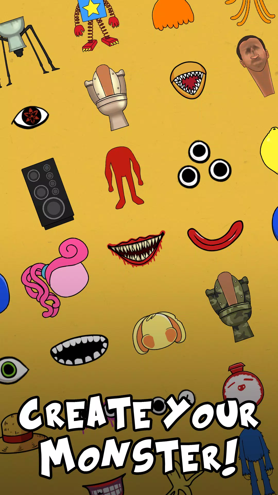 Monster Makeover, Mix Monsters Screenshots