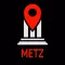 Metz Travel Guide Monument Tracker - Offline Map