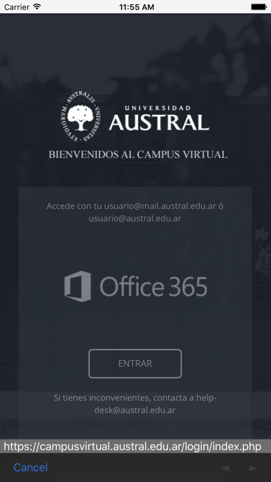Campus Virtual Univ. Austral Screenshots