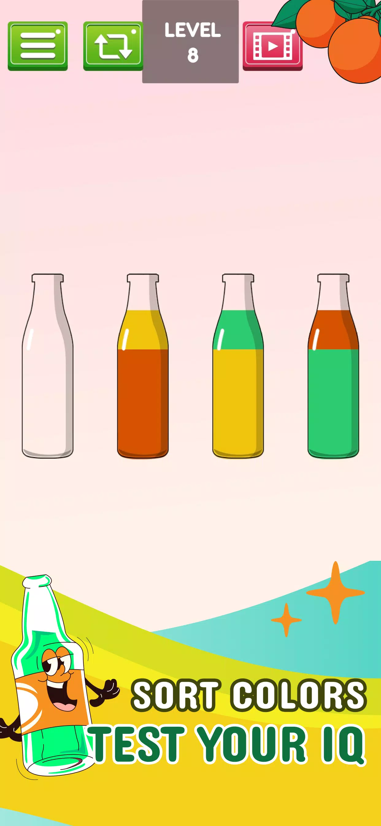 Soda Water Sort Puzzle: Color Screenshots