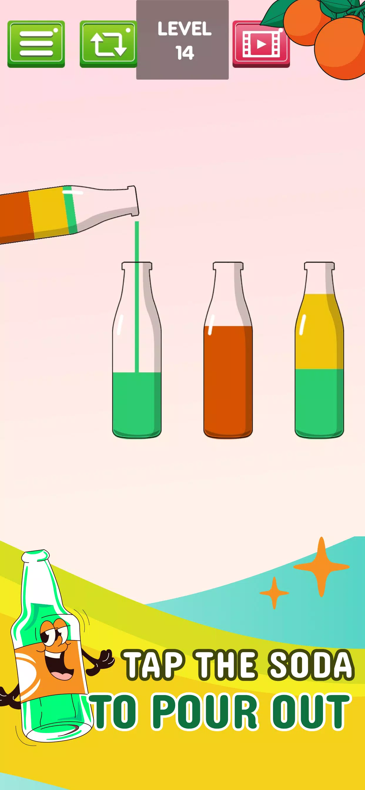 Soda Water Sort Puzzle: Color Screenshots