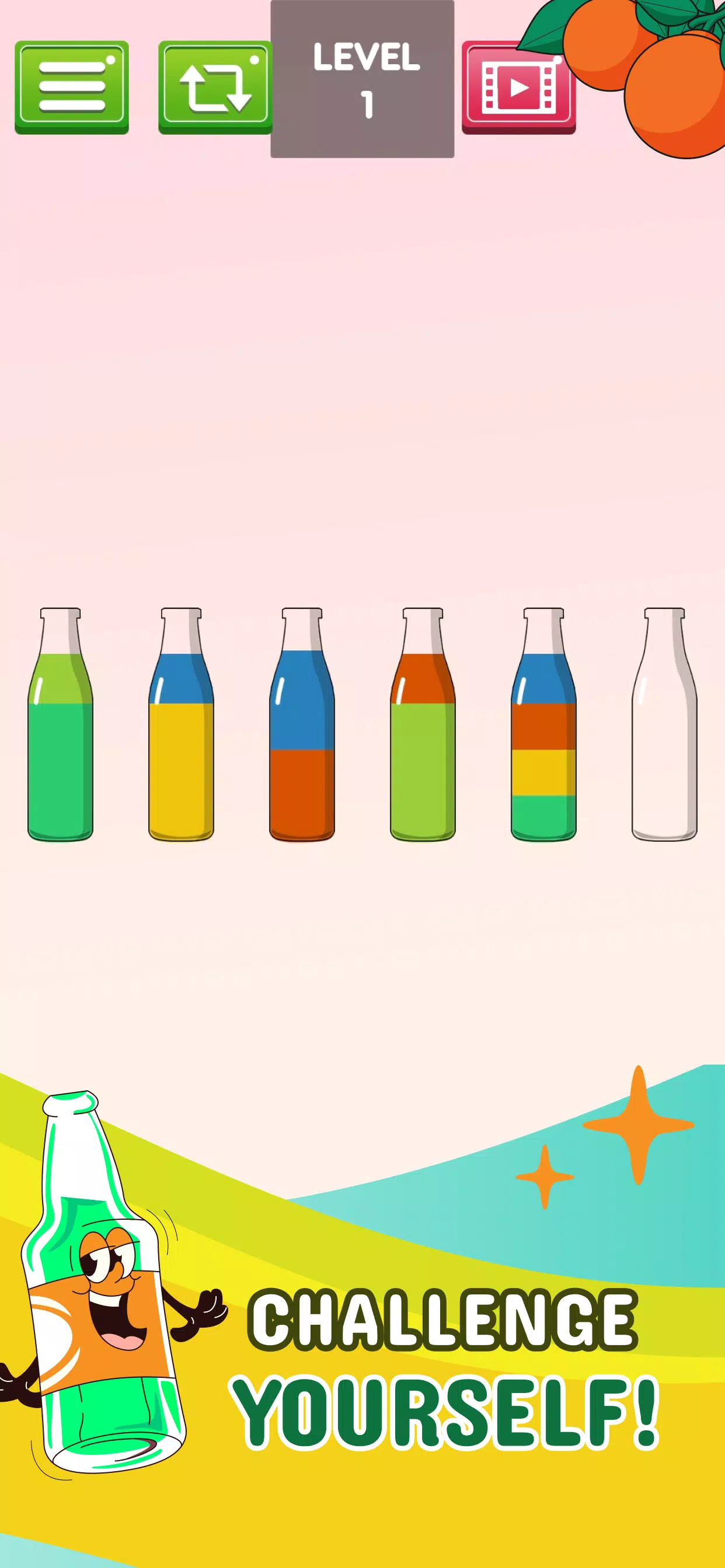 Soda Water Sort Puzzle: Color Screenshots