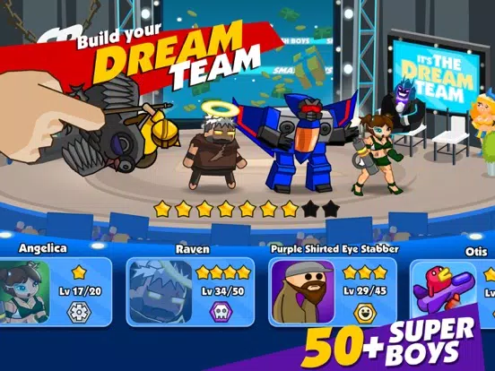 Super Boys - The Big Fight iPad  Screenshots