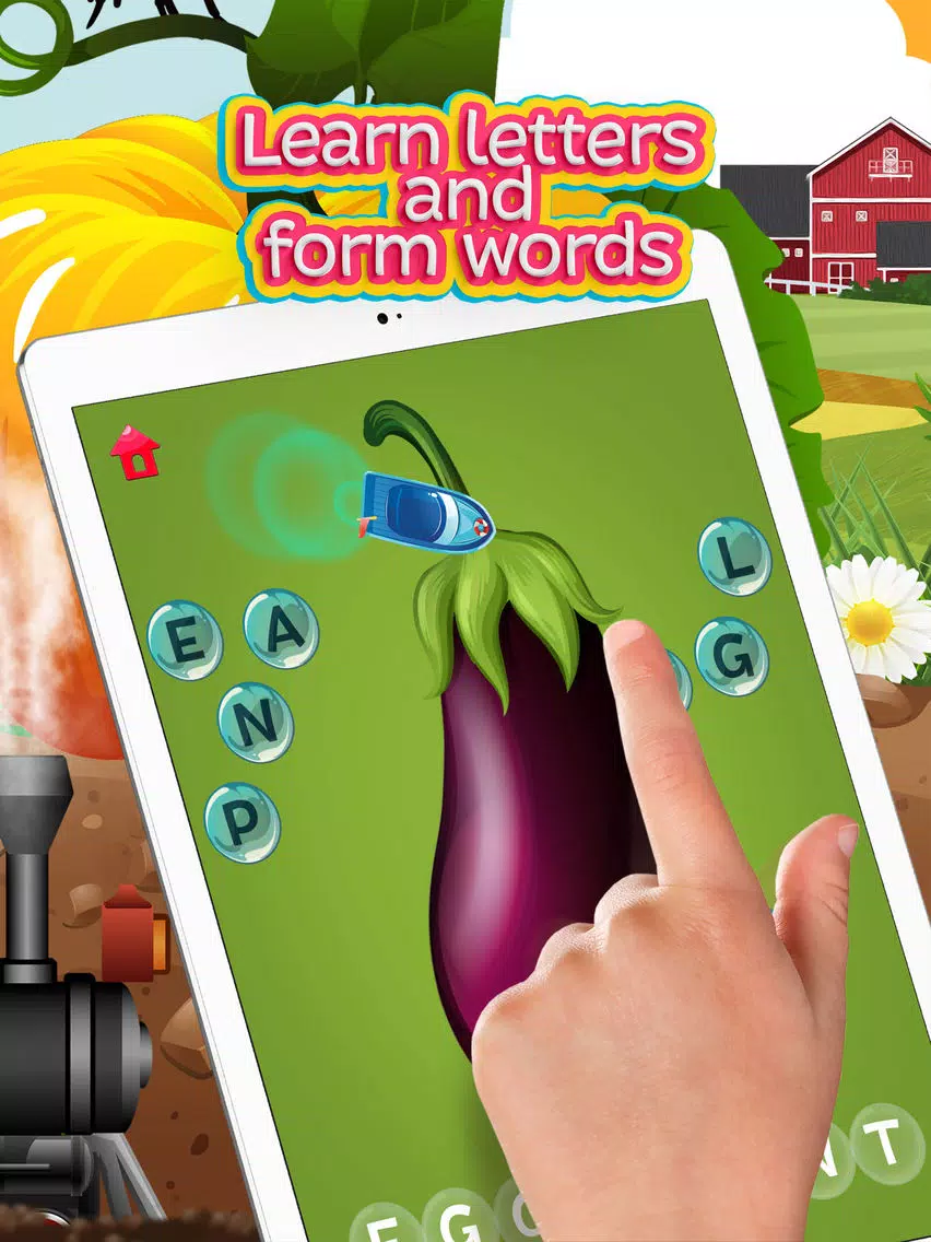Moona Vegetable: Learning Games for Toddler, Kids iPad Screenshots