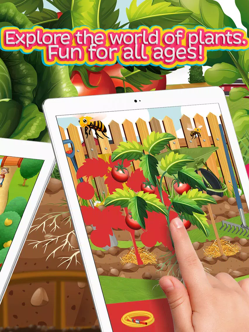 Moona Vegetable: Learning Games for Toddler, Kids iPad Screenshots