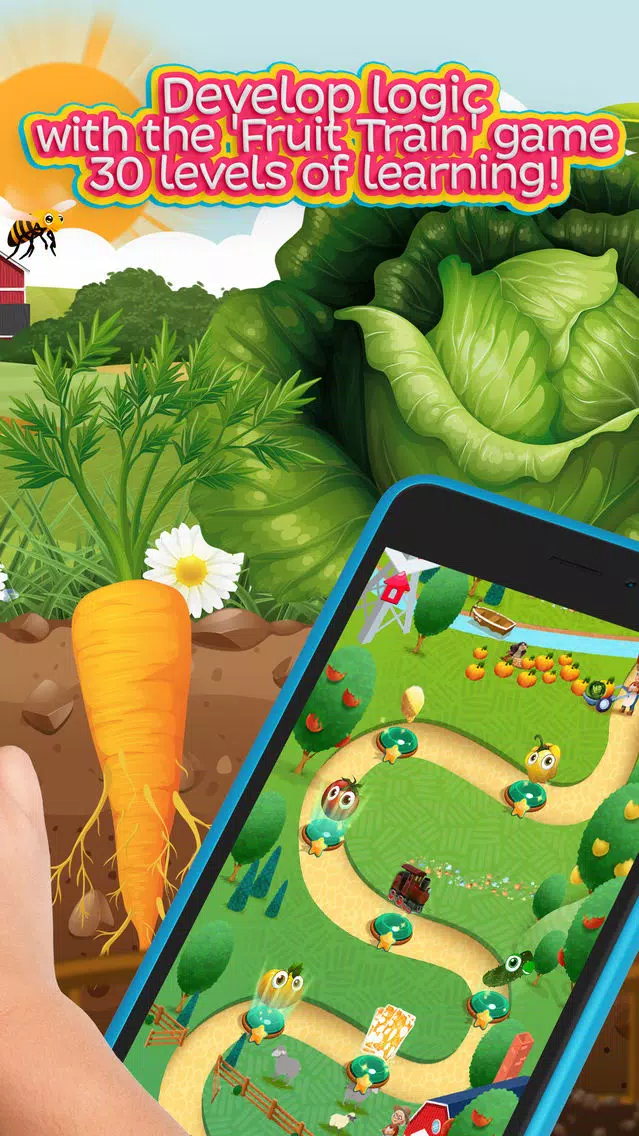 Moona Vegetable: Learning Games for Toddler, Kids Screenshots
