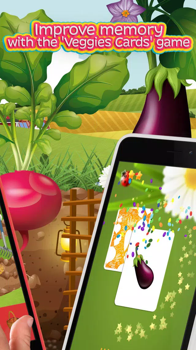 Moona Vegetable: Learning Games for Toddler, Kids Screenshots