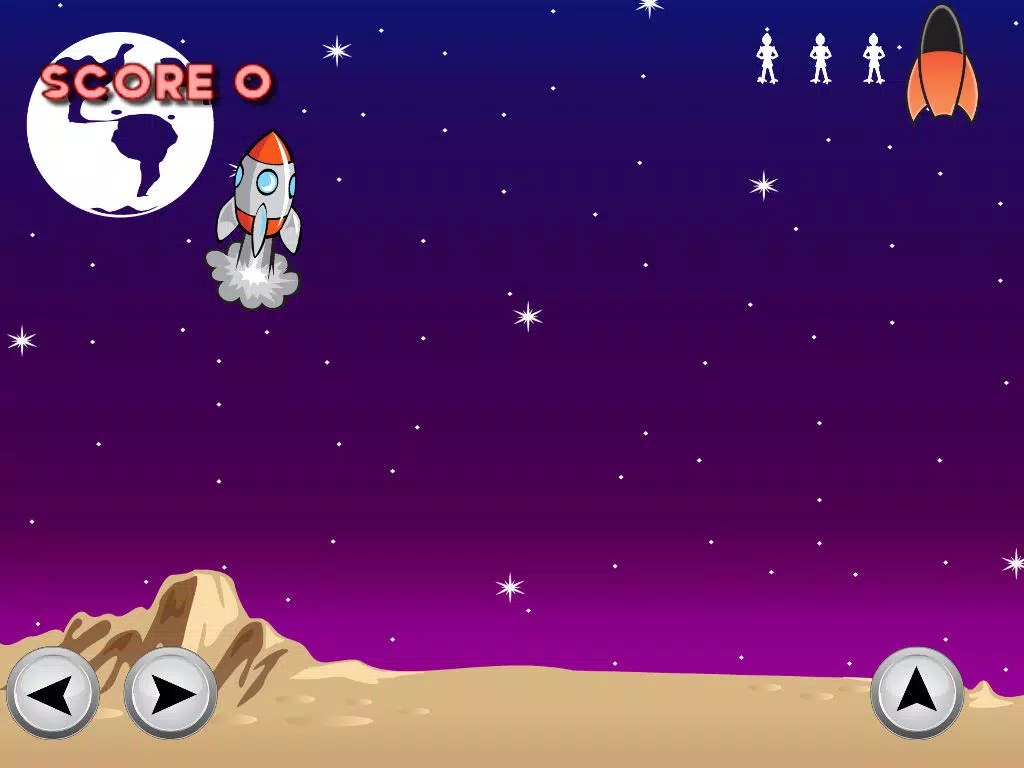 Capturas de tela do Moon Air Moon Lander iPad 
