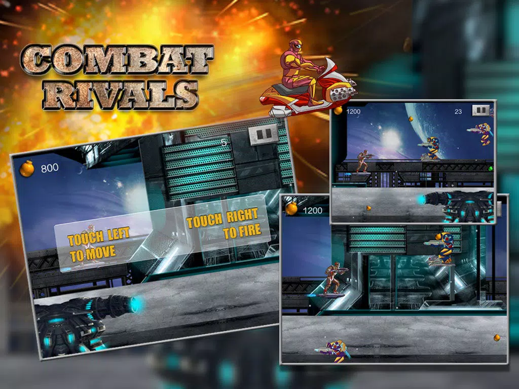 Combat Rivals - Future Robot Warriors At War In Elite Galaxy (Free Game App) iPad Screenshots